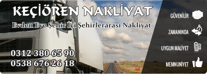 Ankara Şehirlerarası Parça Eşya Nakliyesi